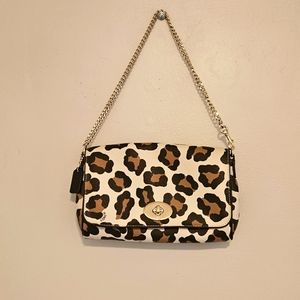Coach Leopard print purse